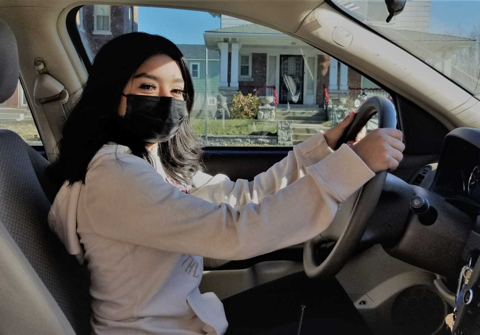 Ulisa Arreola-Campos says she couldn't have gotten her driver's permit without help from the Police Athletic League in Kansas City, Kansas.