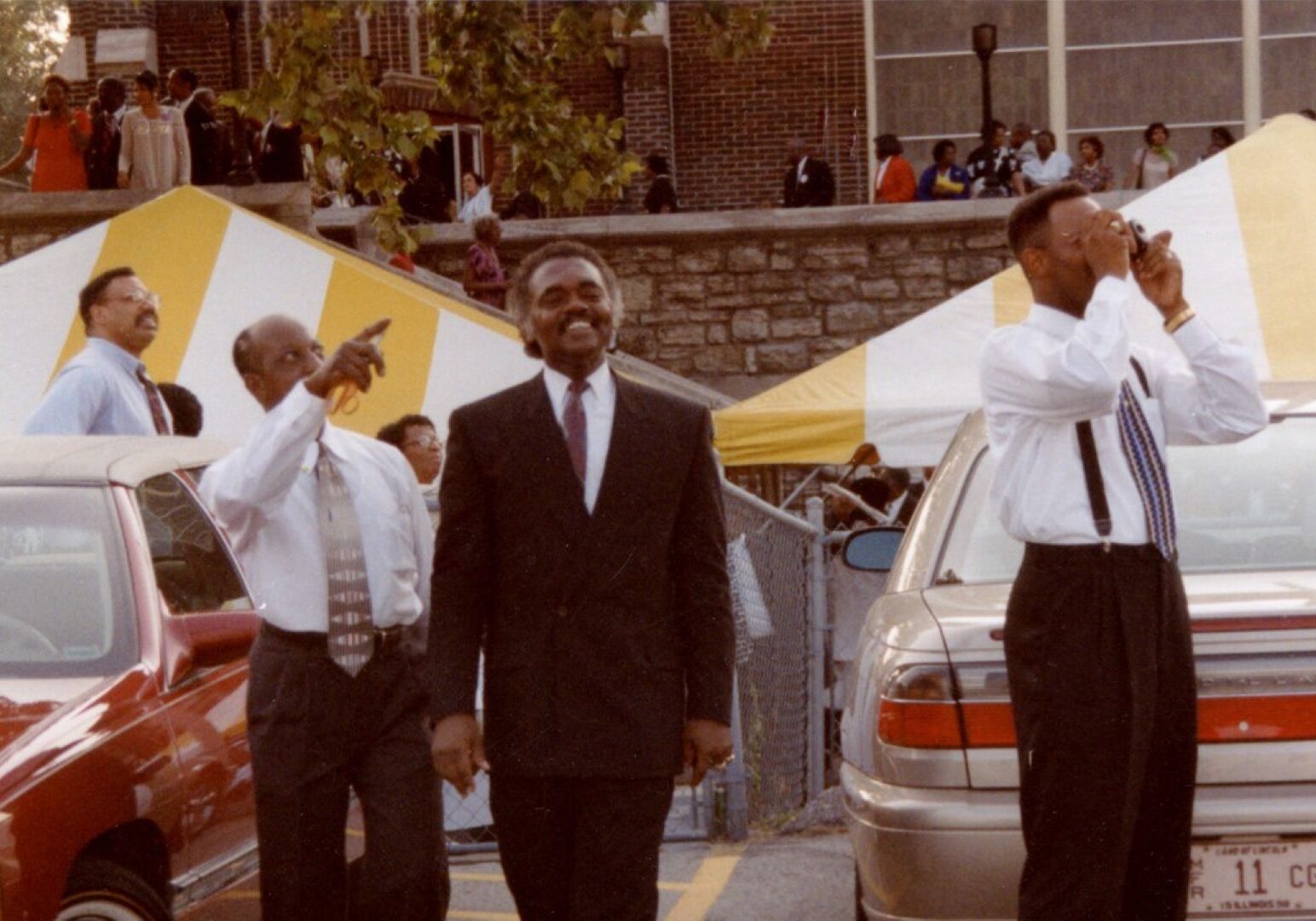 A smiling Rev. John Modest Miles, pastor of Morning Star Missionary Baptist Church.