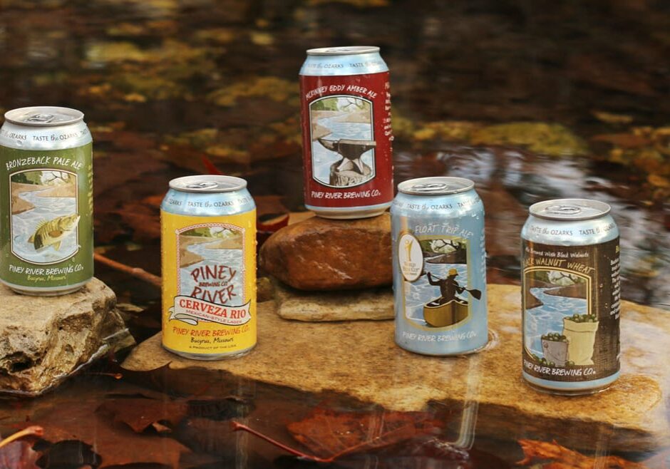 Piney River Brewing Co. cans