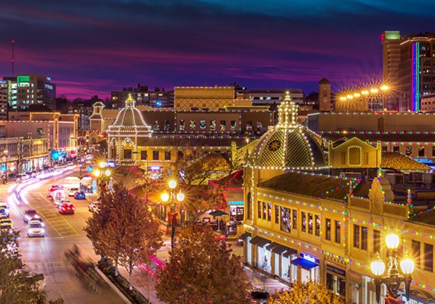 Country Club Plaza holiday lights