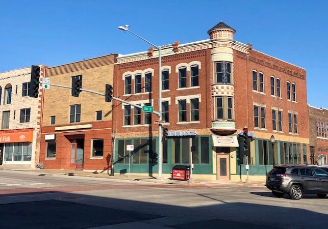 The northeast corner of 31st and Main streets where the 115-year-old Jeserich building is located.