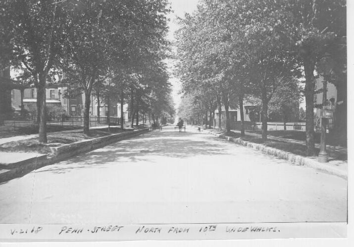 The Quality Hill neighborhood when it was still home to the elite in Kansas City. (Via Missouri Valley Archives)