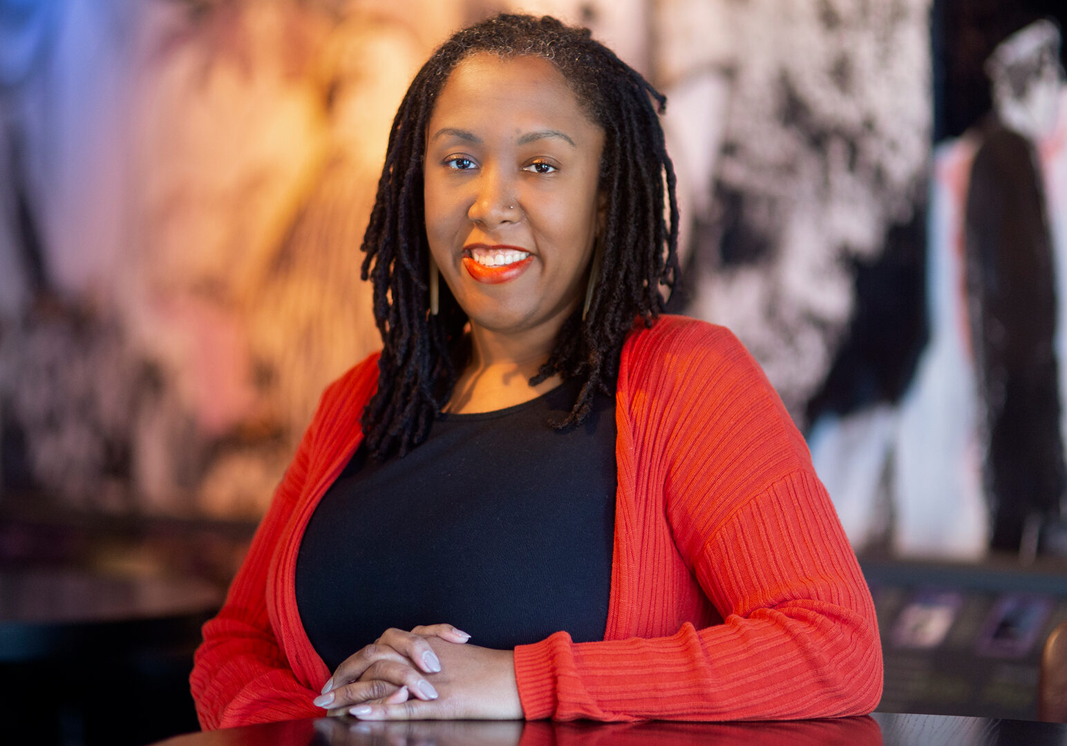 Rashida Phillips in The Blue Room