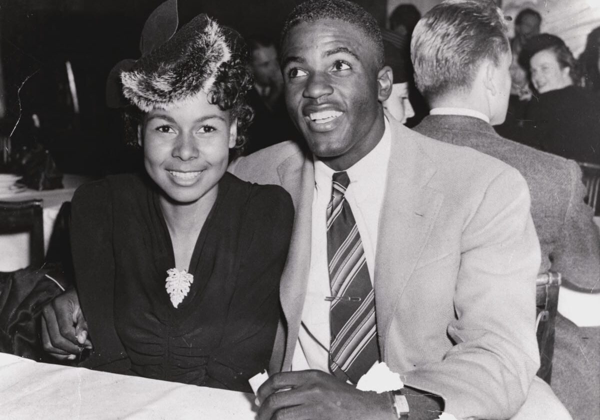 Jackie Robinson and Rachel Isum: "It was inevitable that she would become the center of the story," says filmmaker Sarah Burns. (Photo courtesy PBS)