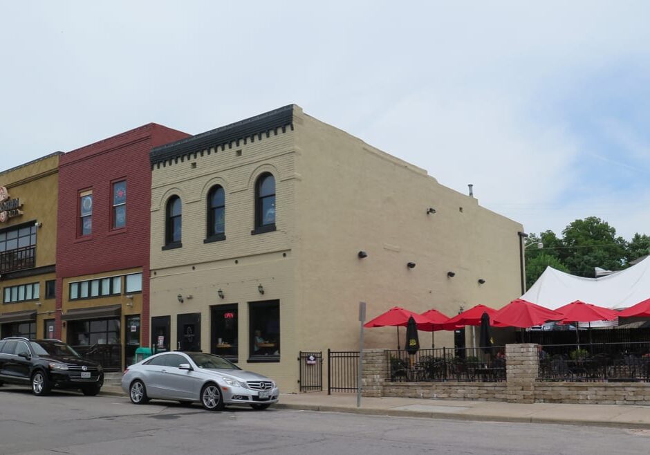 An exterior shot of Rock & Run.