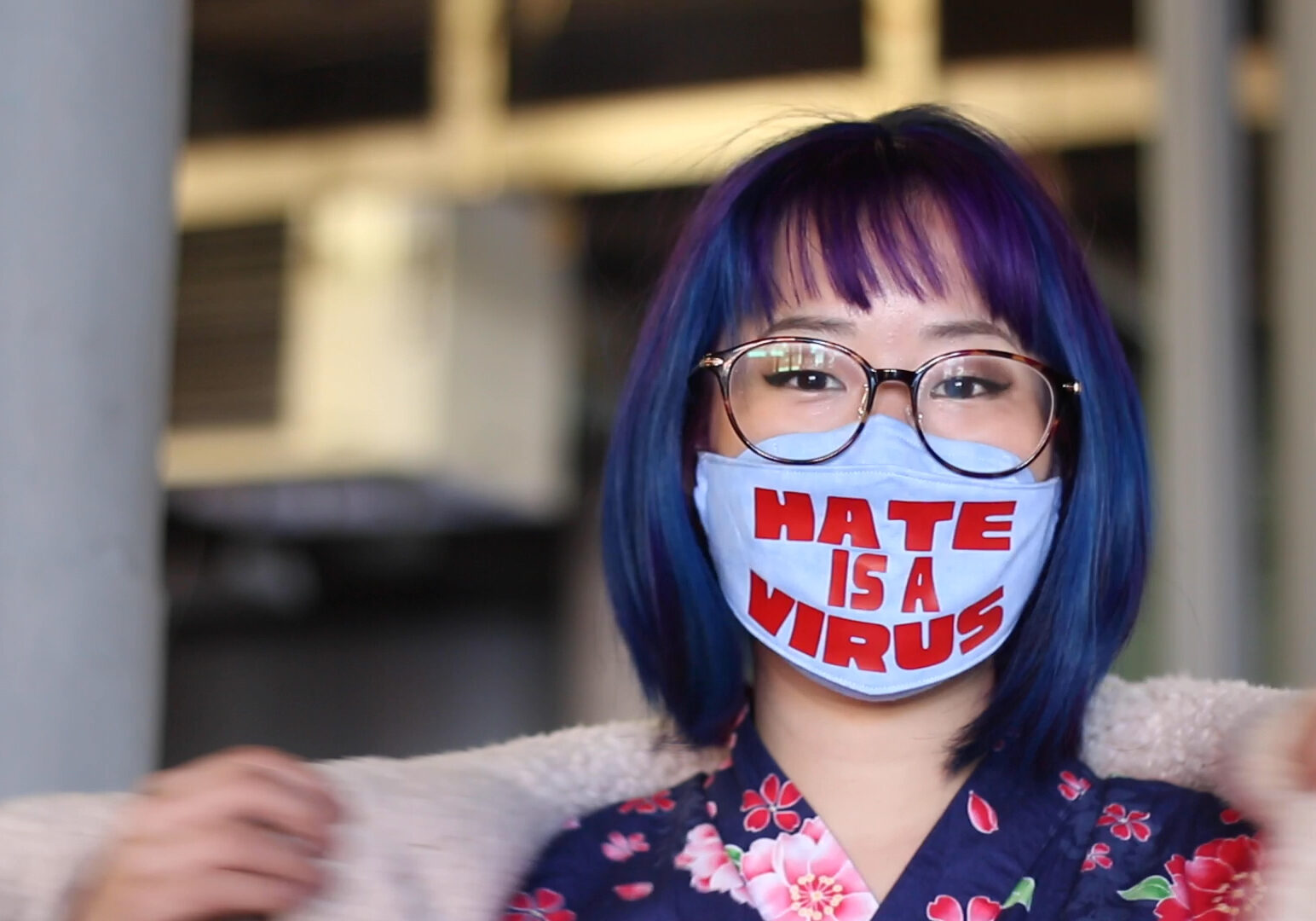 "Our goal as a coffee shop and our goal as Asian Americans is to have unity with Asian people here and people of other colors to unify everybody," said Cafe manager Madoka Koguchi. (Nicole Dolan | Flatland)