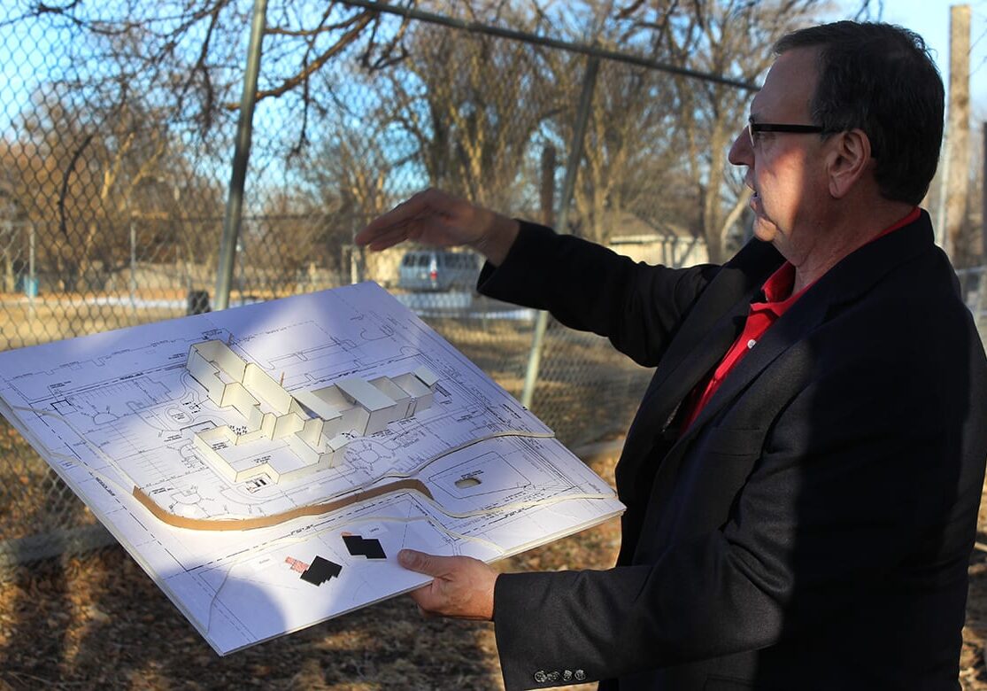 Proposed Senior Center Drawing