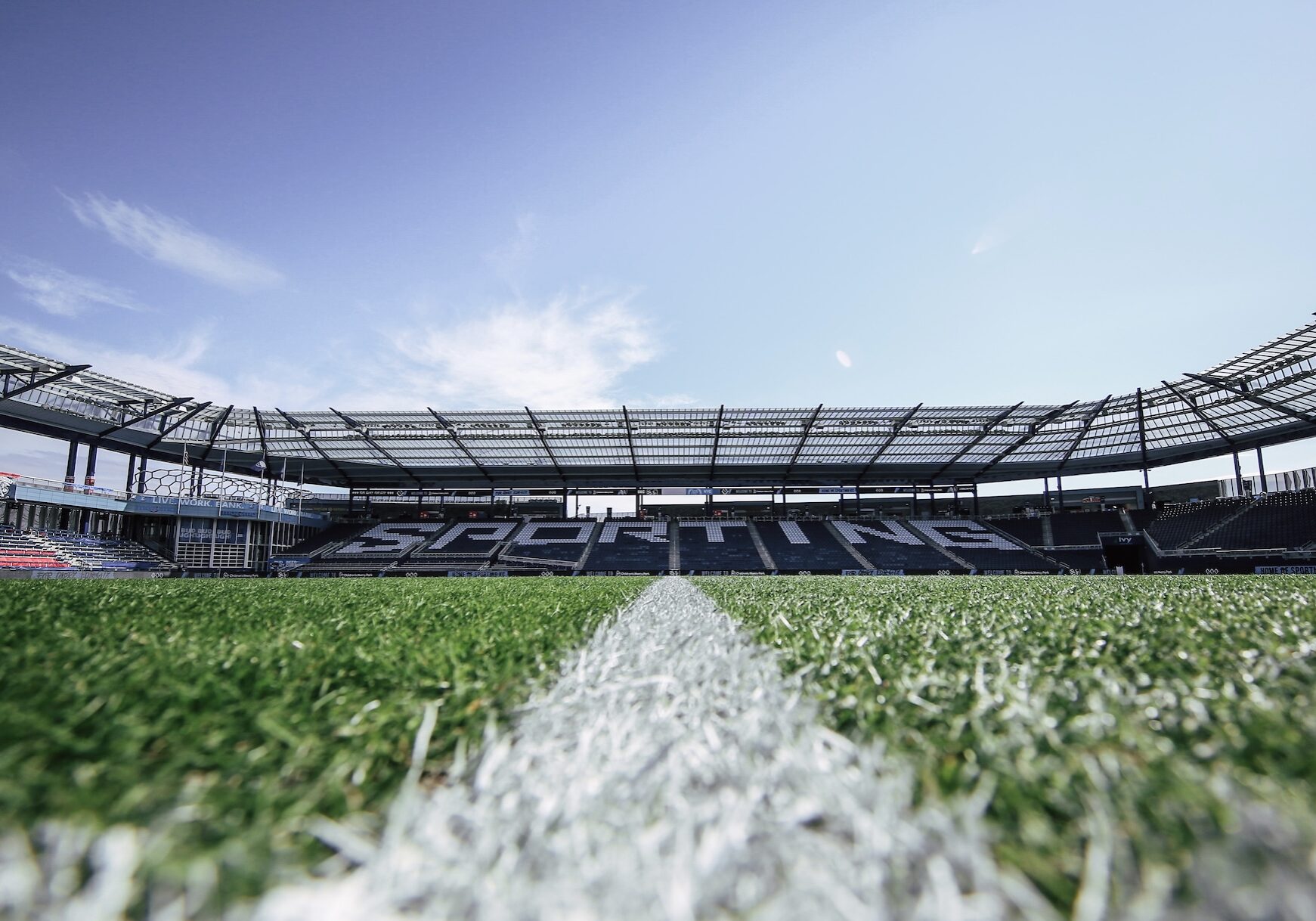 Sporting Kansas City soccer field.
