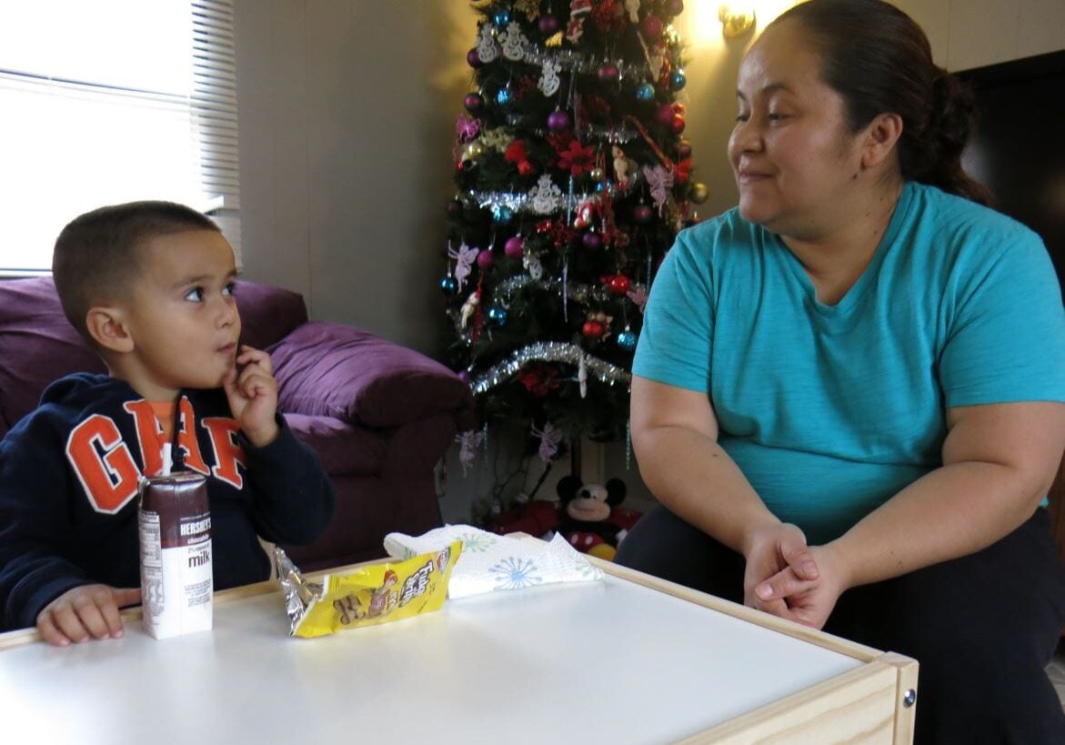 Wendy Santillan's 3-year-old son Raoul, who was diagnosed with autism, has found help for him through a training program geared toward families living in rural or remote areas.