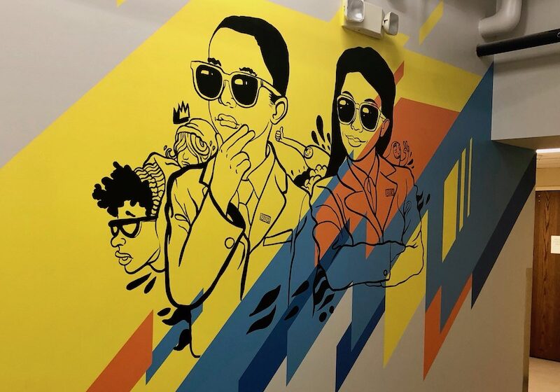 School of Economics mural