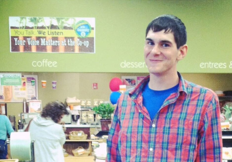 Image of Scott Thellman at the Community Mercantile in Lawrence