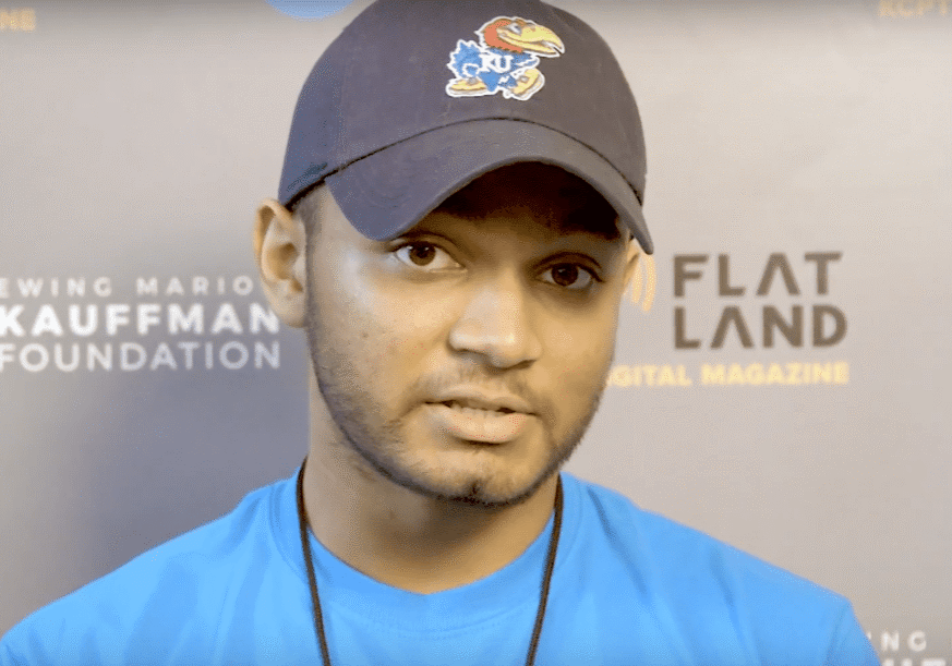 Kusal Kularaten at Maker Faire KC. 