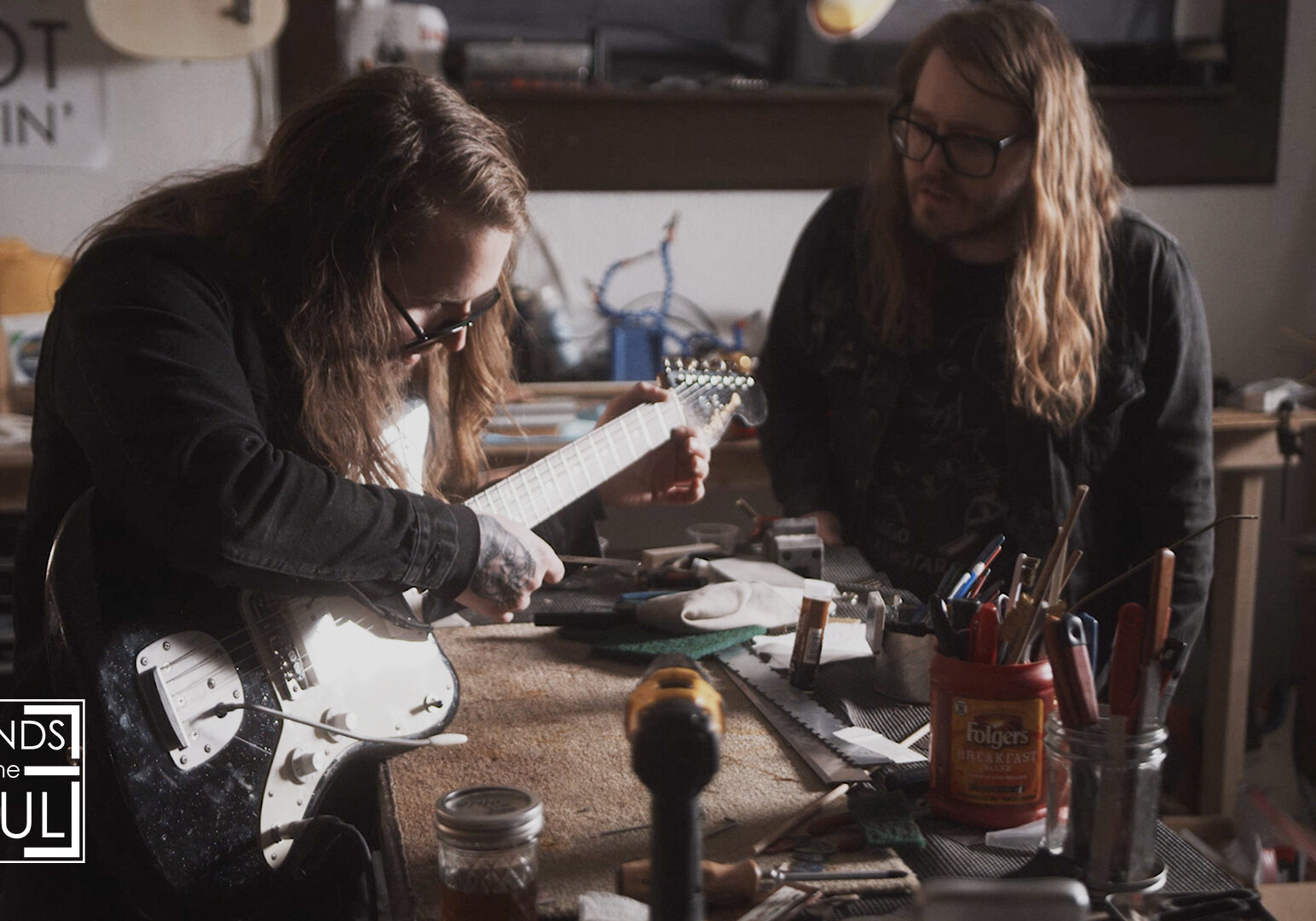 Brothers Mark and Sean Penechar are co-owners of Seuf Guitars.