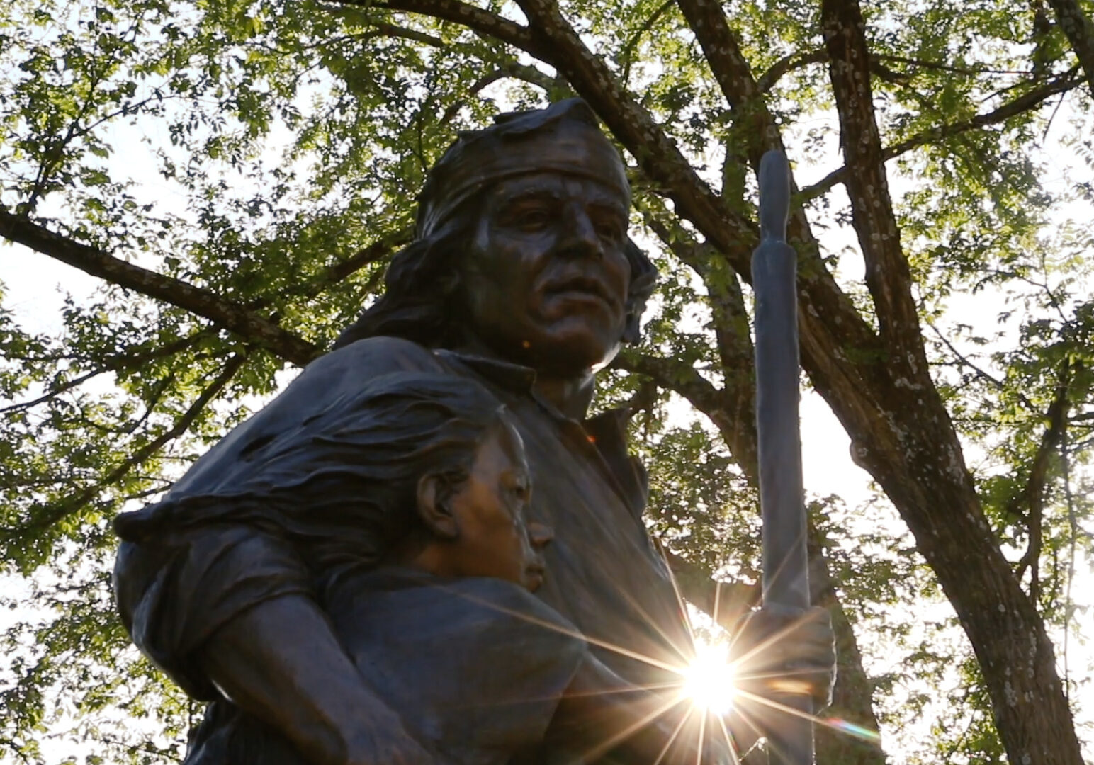 Statue of Fish, Jr. and Eudora
