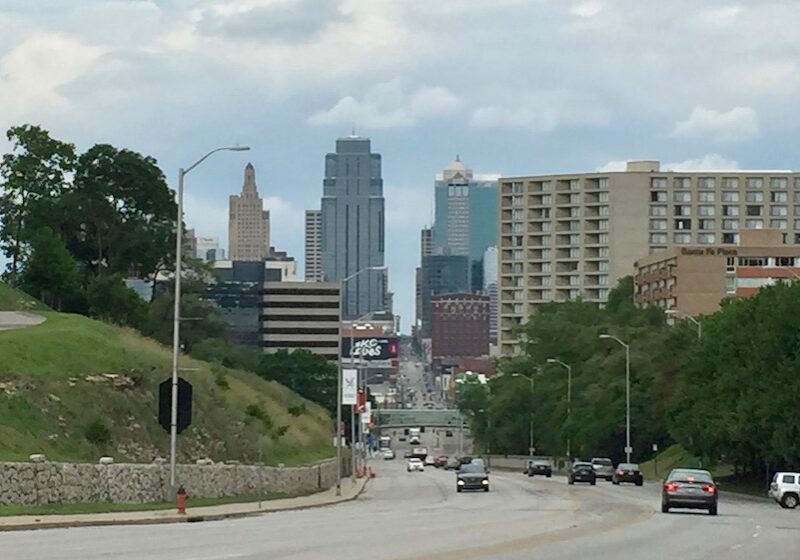 Downtown skyline from Crown Center