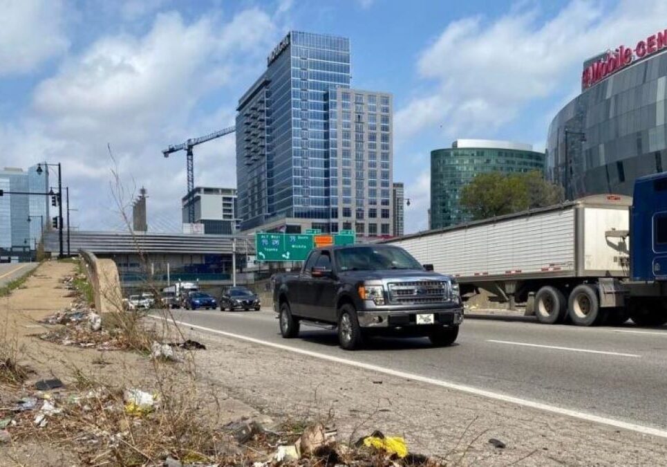 This stretch of Interstate 670 downtown will be capped, and officials hope the first two blocks will be finished by the 2026 World Cup.