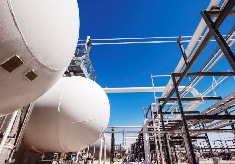 Natural gas pipeline facilities.