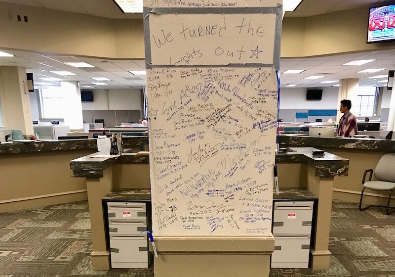 Star farewell column