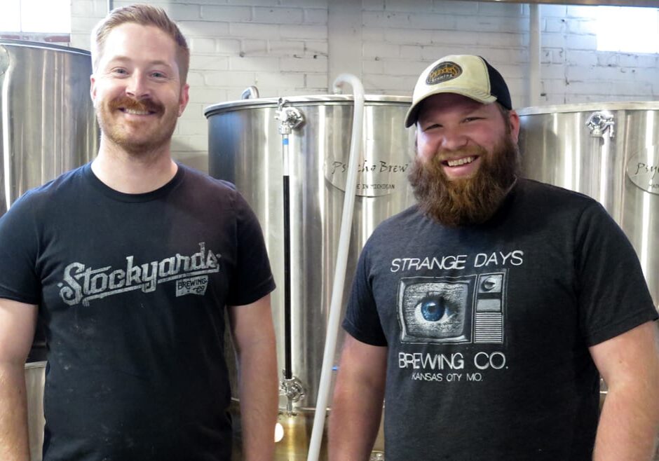 Strange Days Brewing’s Nathan Howard and Alec Vemmer