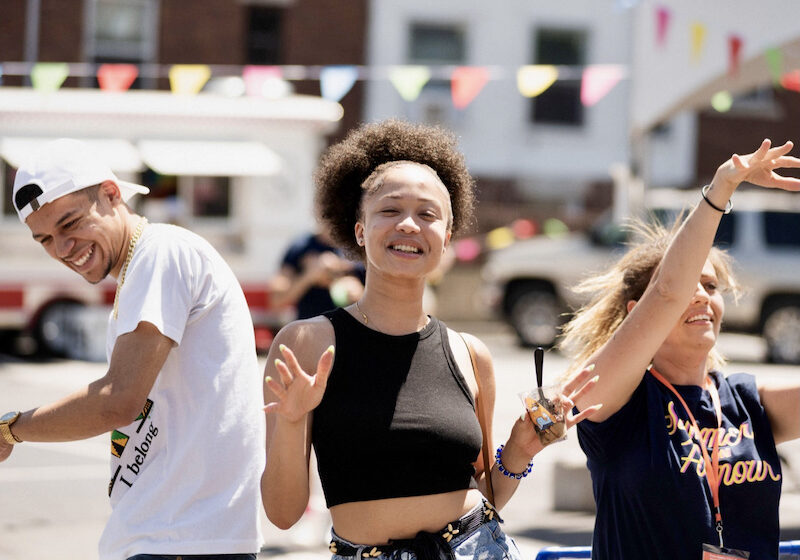 Summer on Armour revelers