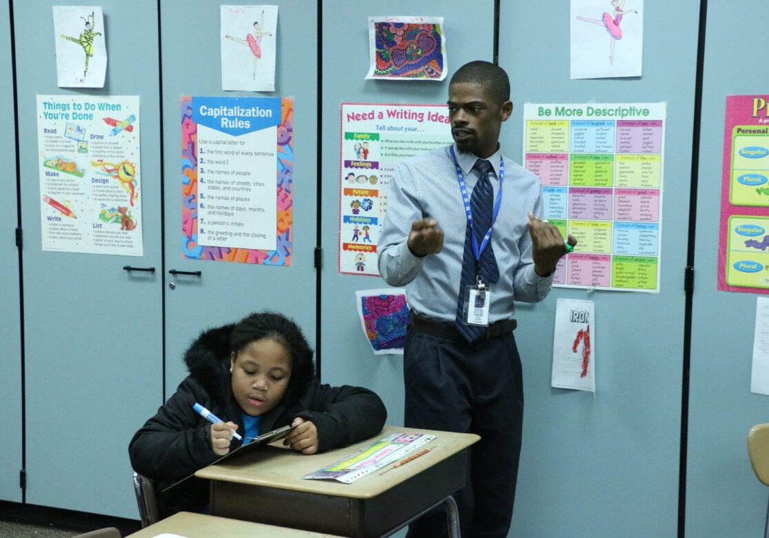 curiousKC a teacher and his student at Center high school