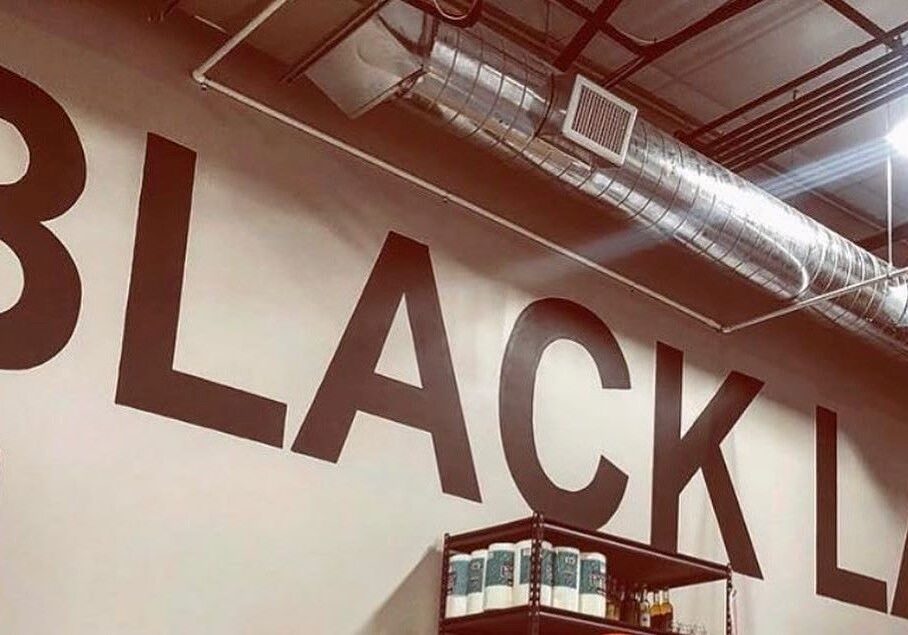 Interior of Black Labs Meadery.