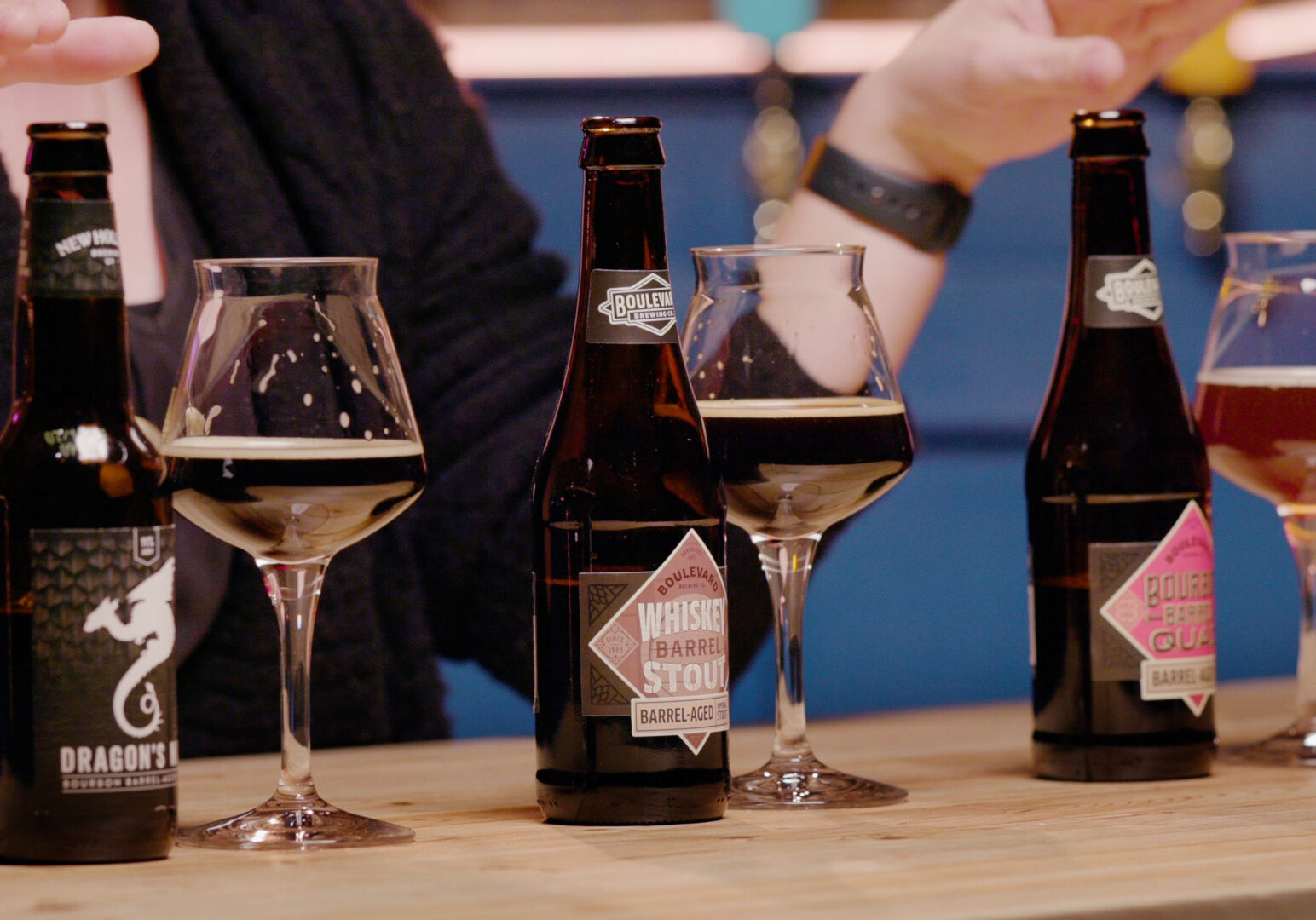 Cassie Niemeyer taste tests three bourbon barrel-aged beers for Tap List.