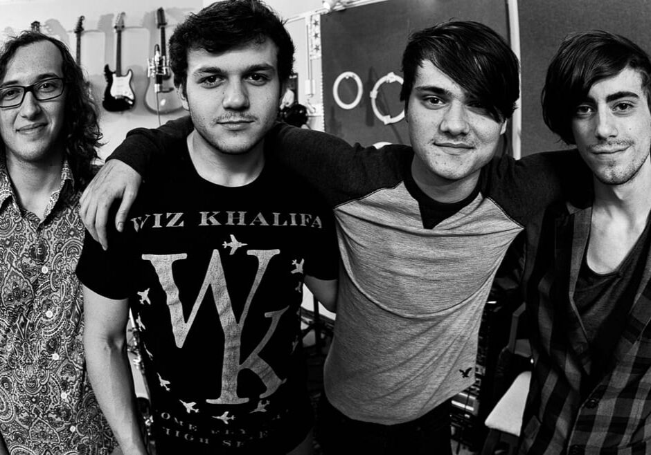 Four musicians together