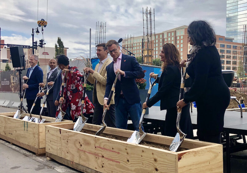 Three Light groundbreaking