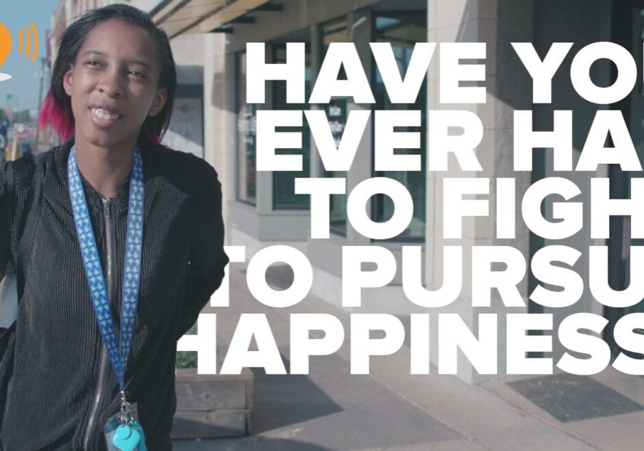 Tiffney on fighting to pursue happiness. (Cole Blaise | Flatland)