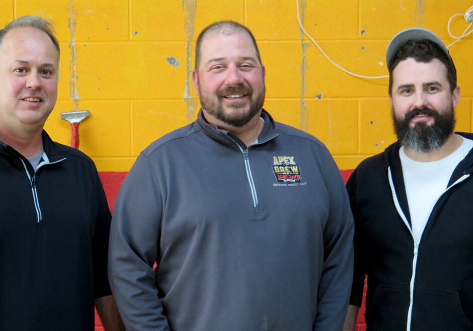 Tony DiPlacito, (left to right), Jeremy Parratt, and Josh Sartin