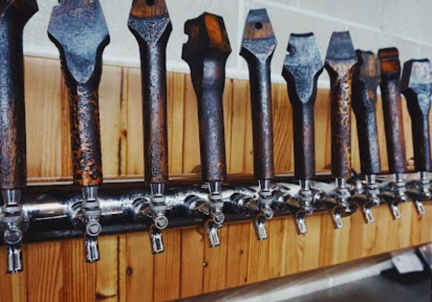 Taps at Torn Label’s Public House.