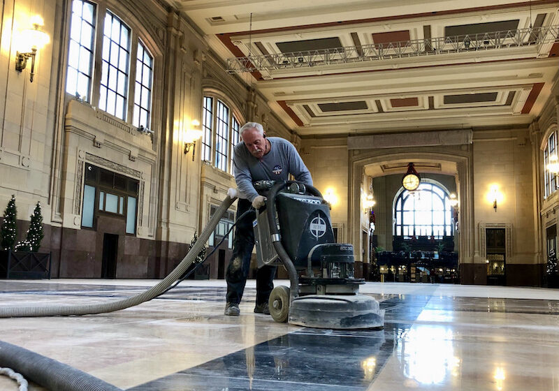 Union Station diamond polish