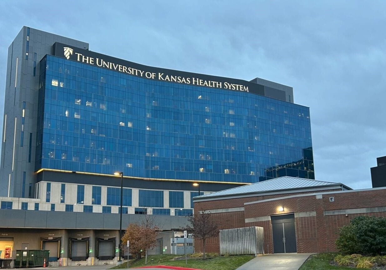 University of Kansas Health System building.