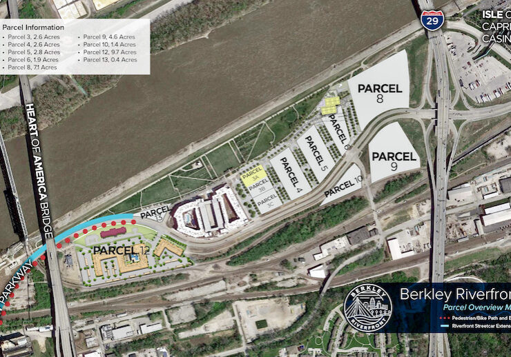 May 2021 riverfront development map