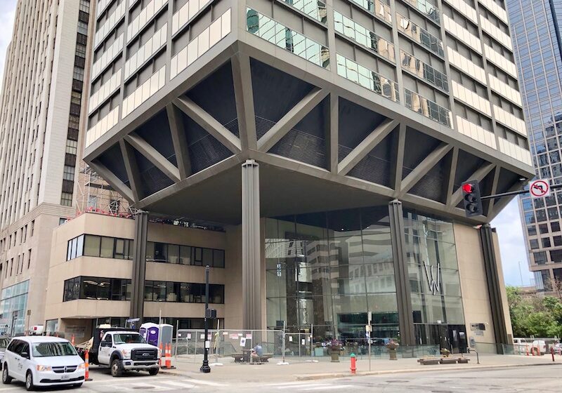 The Clubhouse Experience cantilever