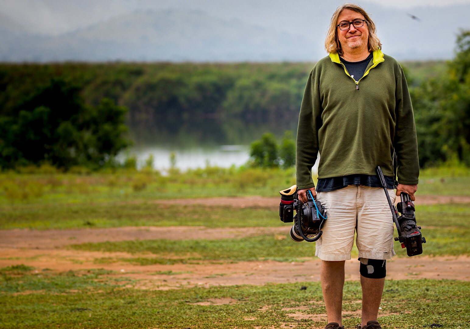 Wildlife filmmaker Andrew Wegst.