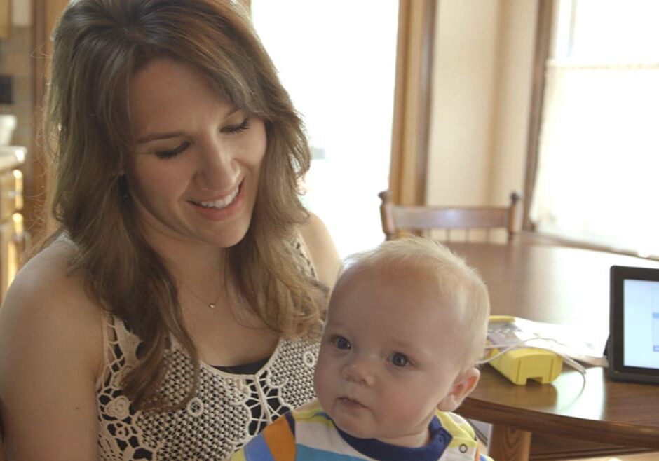 Winston and Emily Whalgren were among the first users of Children's Mercy Hospital's CHAMP app. (Photo courtesy Children’s Mercy Hospital)