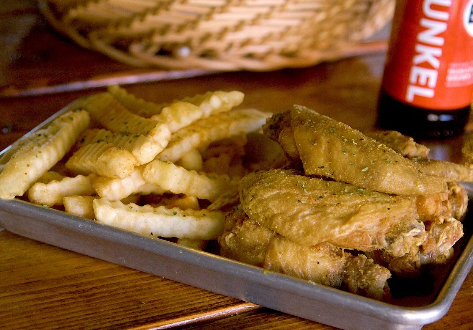 Lemon pepper wings from Wings Cafe. (Brad Austin | Flatland)
