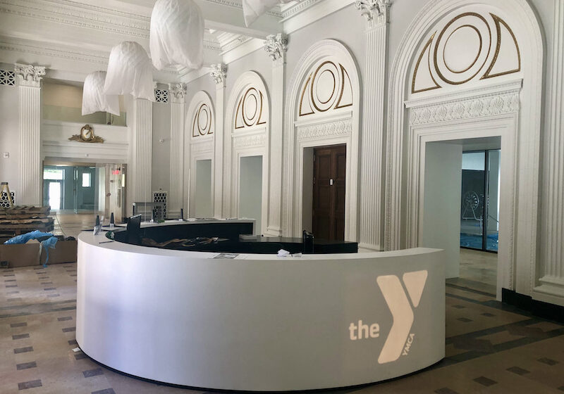 YMCA lobby