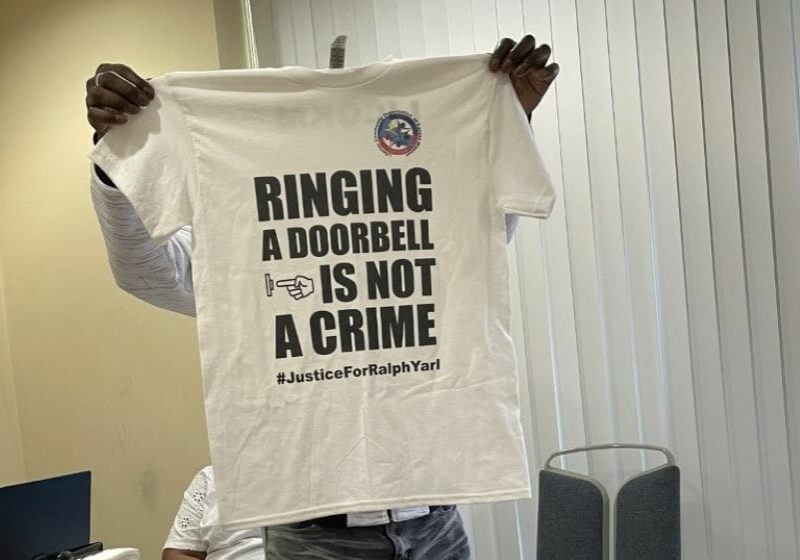 The t-shirt that the Liberian bi-state organization is producing for the Ralph Yarl family.
