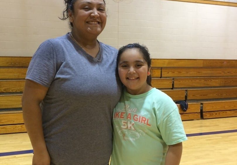 Christina Moreno brings her daughter, Elena, with her to Zumba classes in the Argentine neighborhood in Wyandotte County to set an example of healthful activities. Click on the video for more ways Argentine, Kansas is working to stay healthy.
(Photo: Alex Smith |Heartland Health Monitor)
