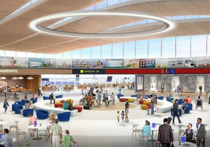 A rendering for the new KCI Terminal,
