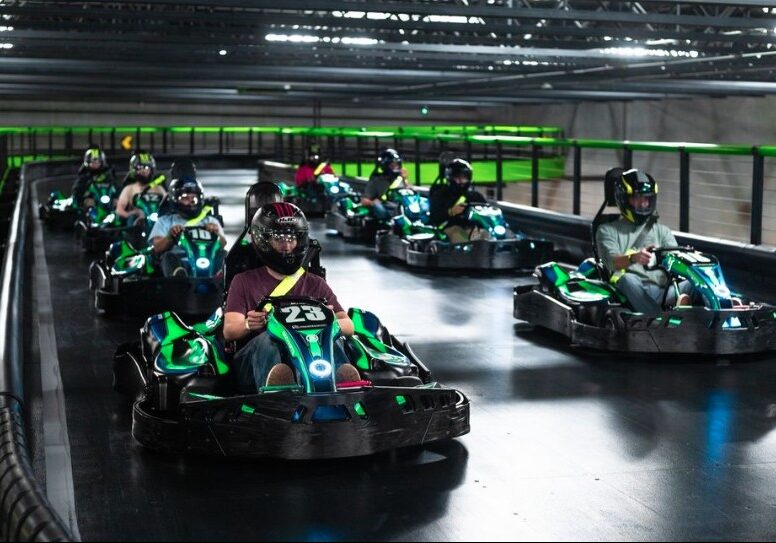 The 84,000-square-foot Andretti Indoor Karting & Games center opens in Overland Park Tuesday. (Facebook)