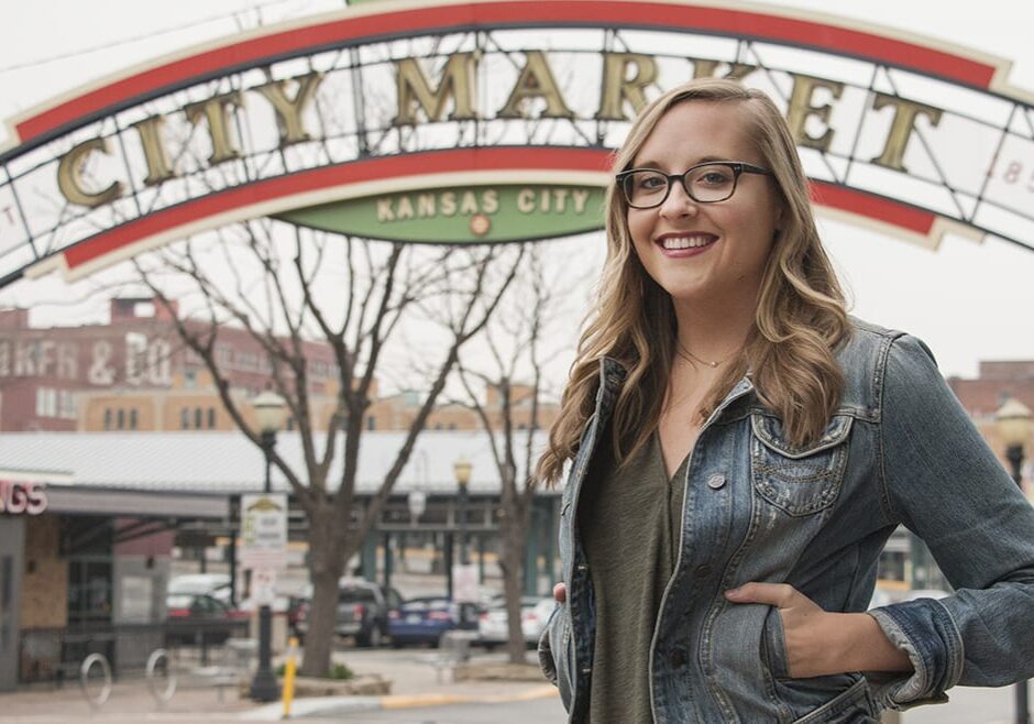 Bailey Barry in the City Market