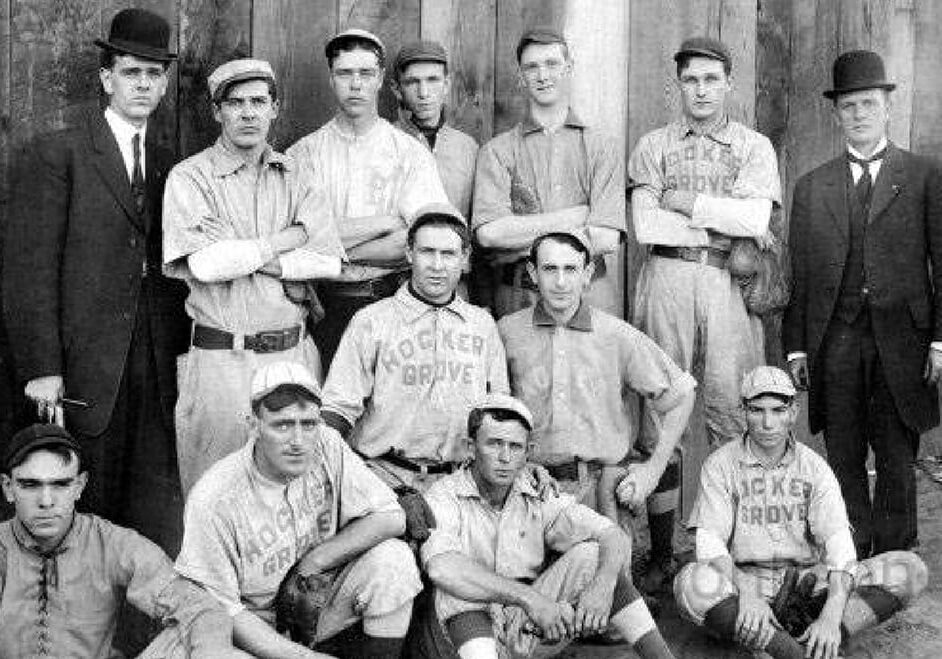 The Hocker Grove Baseball team