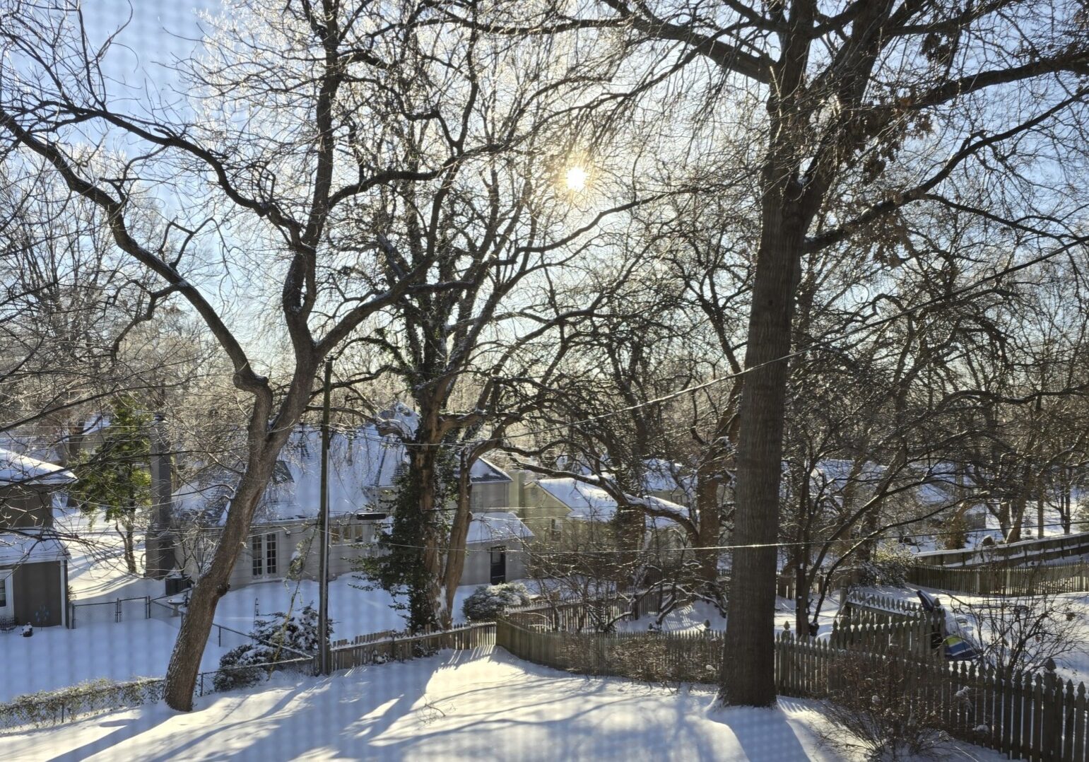 Metro residents awoke to frigid temperatures and deep snow on Jan. 6, 2025, after a blizzard dumped 11 inches of snow on the Kansas City area the day before. (Mike Sherry | Flatland)