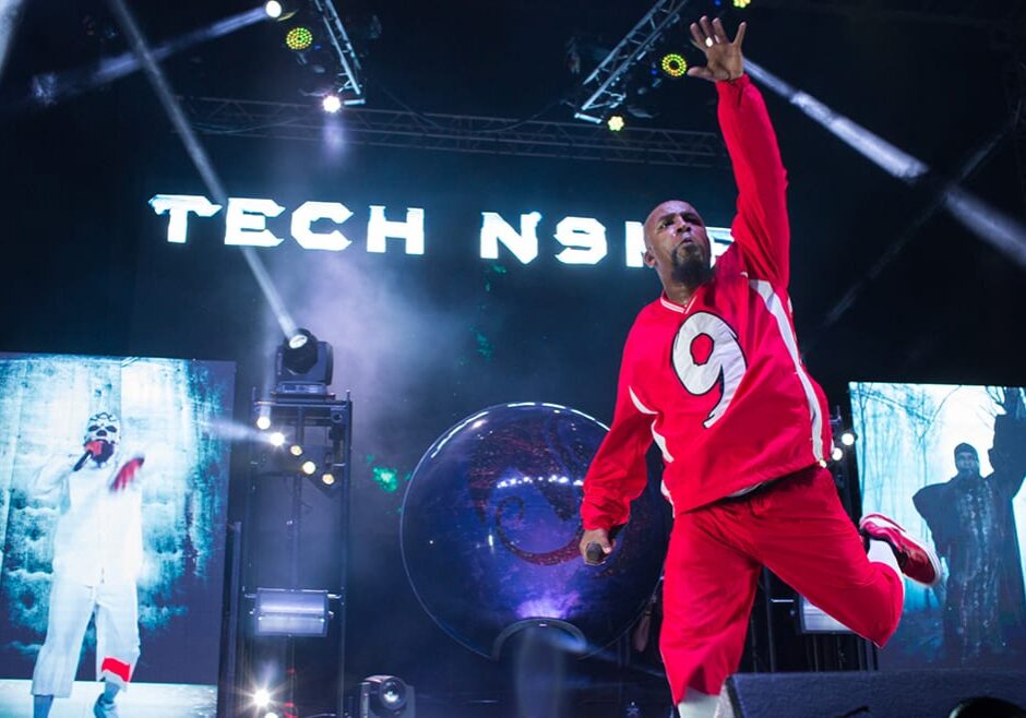 Tech N9ne was the headliner on Friday night's main stage.