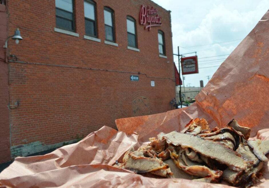 Arthur Bryant plate of meat