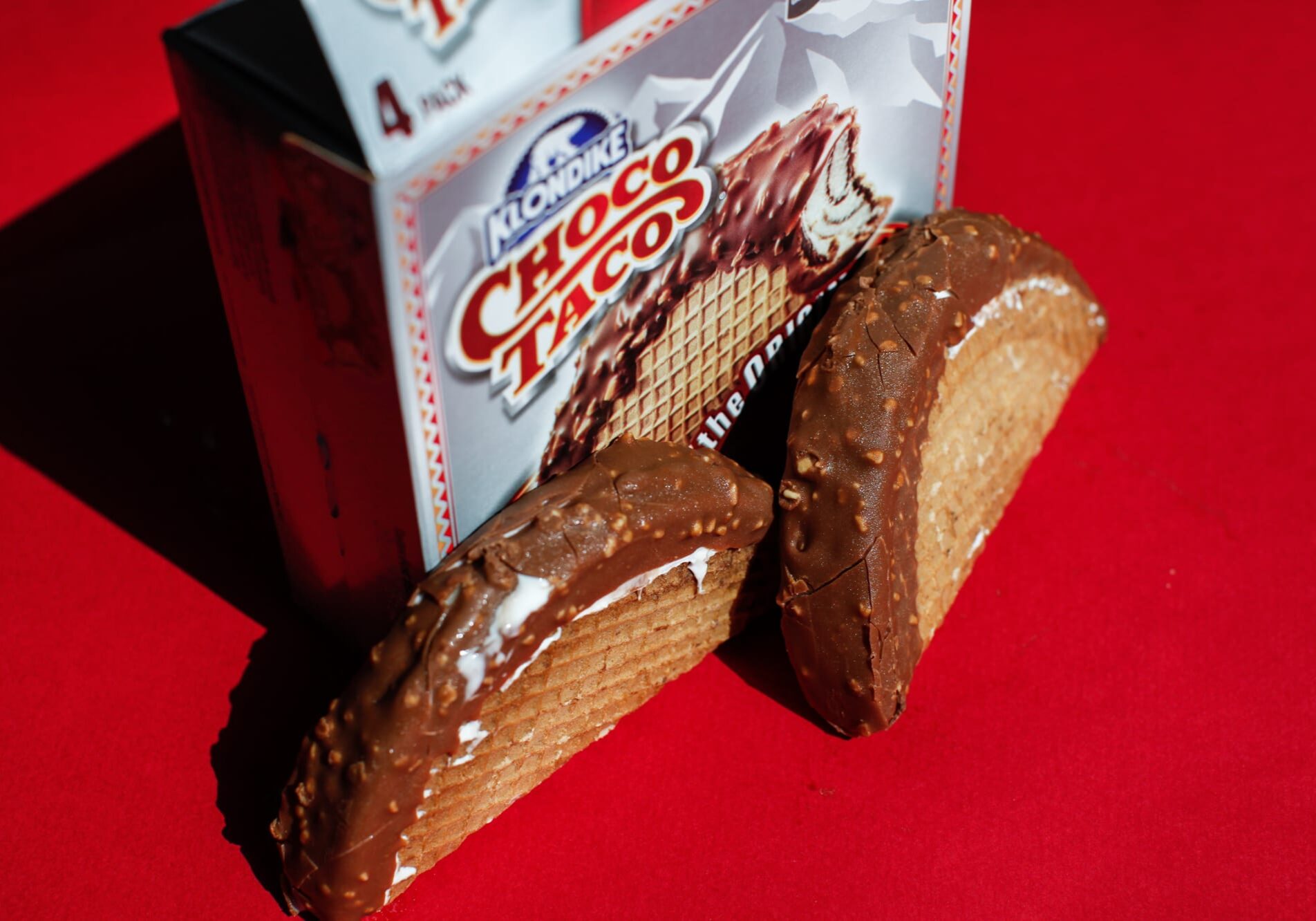 Though eating a Choco Taco doesn't typically remind one of eating Mexican food, the idea was tapping into an '80s trend.
